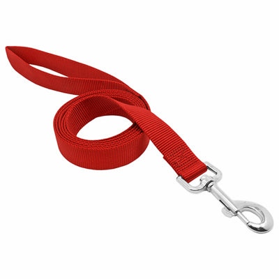 PE 1x6 RED Dog Leash