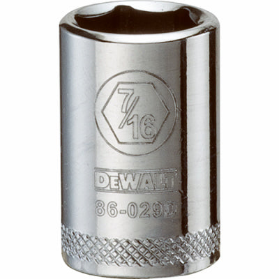 1/4DR 7/16" 6PT Socket