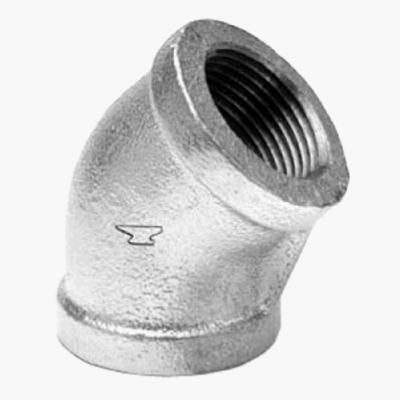 3/4 Galv 45 DEG Elbow