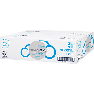 Sofidel 410035 Heavenly Soft Jumbo Tissue 2ply 1000' 9" 12/CS