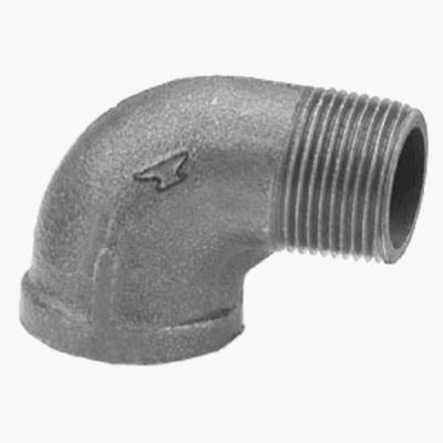 1/2 BLK Street Elbow