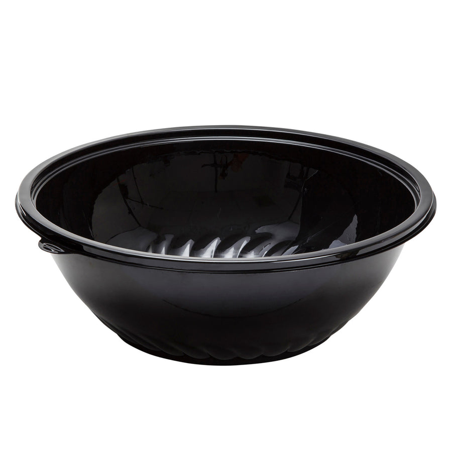 WNA APB320BL CaterLine Serving Bowls Round Bowl Black PET 16" 320 oz 25/CS