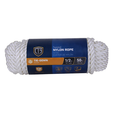 1/2x50 Twist Nyl Rope