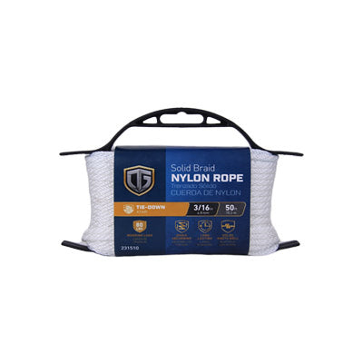 3/16x50 WHT Nyl Rope