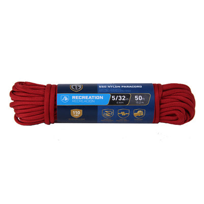 5/32x50 RED Paracord