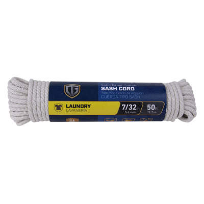 7/32x50 NAT Sash Cord