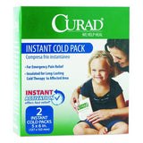 Curad CUR961R Instant Cold Pack, 5 x 6, 2/Box 2