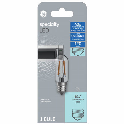 GE 3.5W WHT T8 Int Bulb