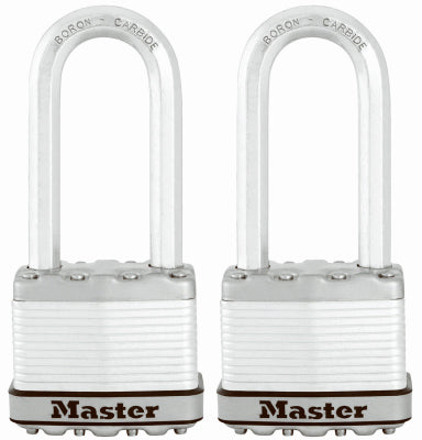 2PK 2.5" SS Lam Padlock