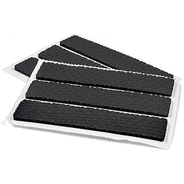 TG 6PK 1/2x2.5 BLK Pads