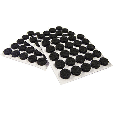 TG 75PK 3/8"BLK Bumpers