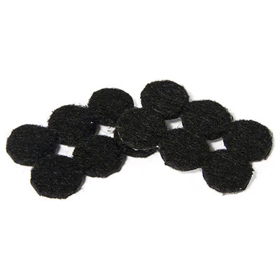 TG 24PK 3/4" BLK Pads