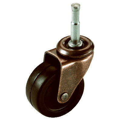 TG 2PK 2"BLK WHL Caster