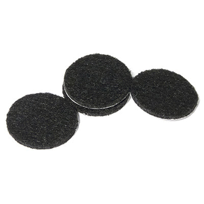 TG 24PK 1.5"BLK RND Pad