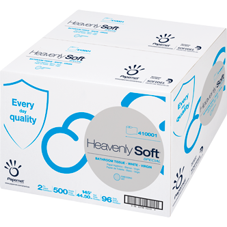 Sofidel 410001 Heavenly Soft Bath Tissue 2ply 4.1x3.5" 500 sheets, 96/CS