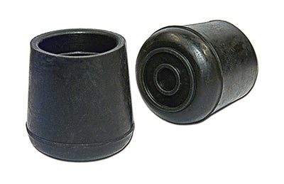 TG 4PK 1/2"BLK Rubb Tip