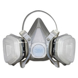 3M 52P71 Dual Cartridge Respirator Assembly 52p71, Organic Vapor/p95, Medium 2