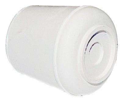 1" Off WHT Rubb Leg Tip