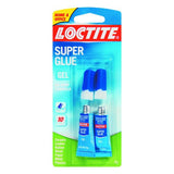 Loctite 1255800 Super Glue Gel Tubes, 0.07 Oz, Dries Clear, 2/pack 3