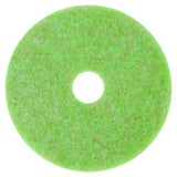 3M 5000 Low-Speed Topline Autoscrubber Floor Pads 5000, 13" Diameter, Green/amber, 5/carton 2