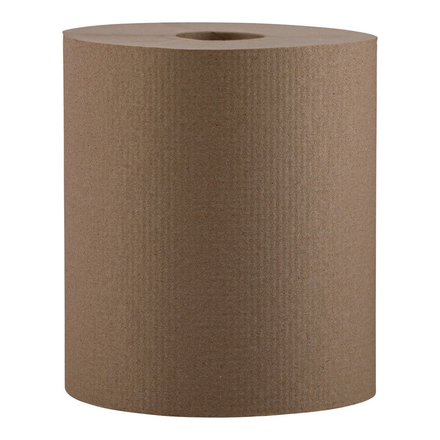 Nova NOVA 800N Natural Hardwound Towel Kraft 6/CS