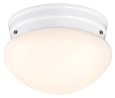 7-1/4" WHT Ceil Fixture