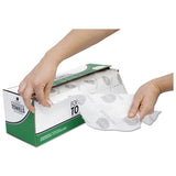 Sani Professional G125DA Dry Foodservice Kitchen Roll Towels, 1-Ply, 15 x 7.5 White, 200/Roll, 4 Roll/Carton 2
