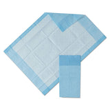Medline MSC281224C Protection Plus Disposable Underpads, 17" X 24", Blue, 25/bag 2