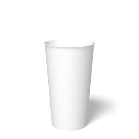 Graphic Packaging SMR-20-CB / 120352110 20oz Hot Cup Carte Blanc / White 800/CS