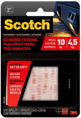 12CT 1x1 WHT Fasteners