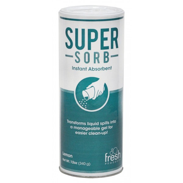 Fresh Products SSC-F-22-BX Super-Sorb Instant Absorbent 12 oz. Can Lemon Scent 6/BX