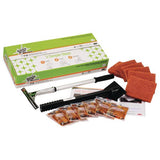 Scotch-Brite Professional 710 Quick Clean Griddle Cleaning System Starter Kit, 4 X 5.24, Orange 2