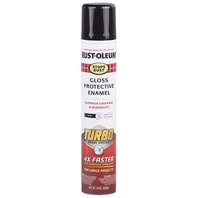 24OZ BLK GLS Turb Spray