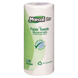 Marcal 06350 Perforated Kitchen Towels, White, 2-Ply, 9 x 11, 85 Sheets/Roll, 30 Rolls/Carton 2