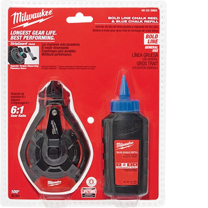 100' BLU Chalk Line Kit