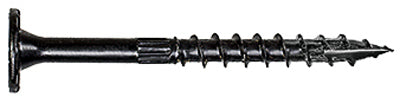 BLK 3.5" WD Screws, 50/PK