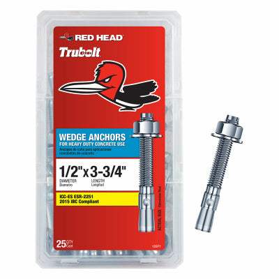 25PK 1/2x3-3/4 Anchor