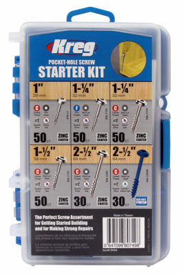 260PC Pock Hole Scr Kit
