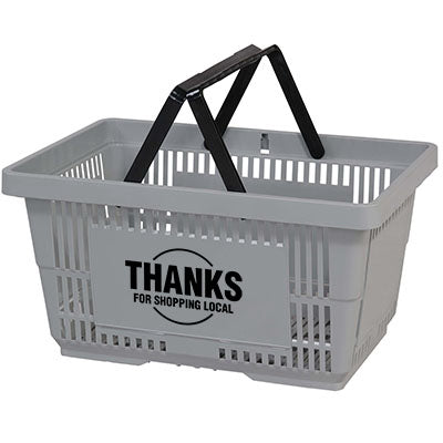 12PK GRY Hand Basket