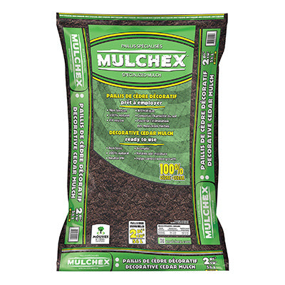2CUFT BRN Cedar Mulch