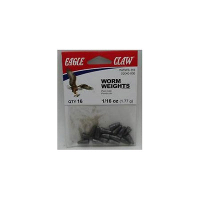5PK 1/16OZ NL Worm WGT