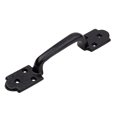 9" BLK Arched Gate Pull