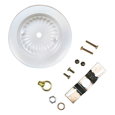 5" WHT Trad Canopy Kit