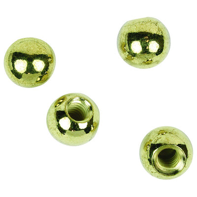 4PK 3/8" BRS Cap Nut