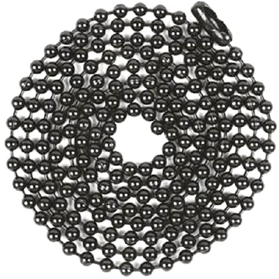 3' #6 BLK Bead Chain