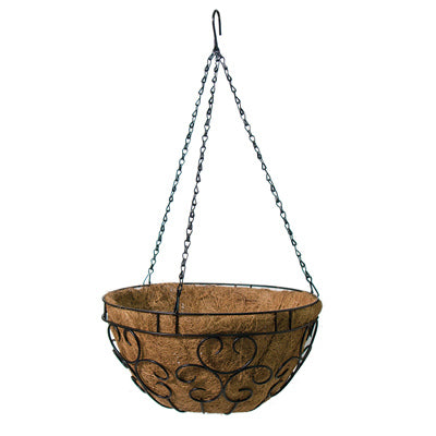 GT 14" BLK Hang Basket