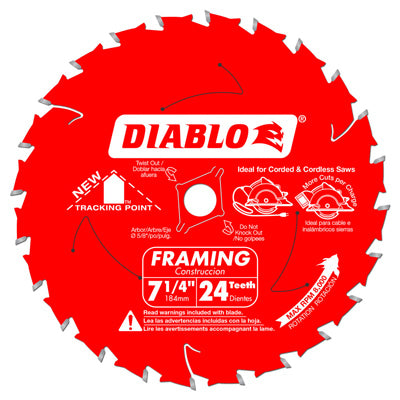3PK 7-1/4x24T Saw Blade