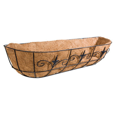 GT 30" BLK Deck Planter
