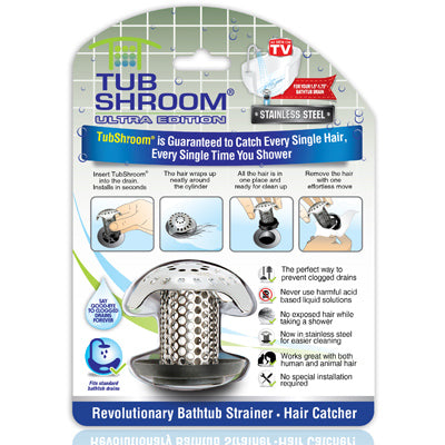 SS TubShroom Catcher