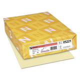 Neenah Paper 05221 CLASSIC Linen Stationery, 24 lb Bond Weight, 8.5 x 11, Baronial Ivory, 500/Ream 2